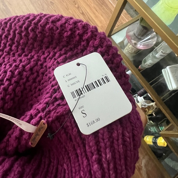 NWT Free People Back to Back Knit Mini Sweater Dress Small - Picture 3 of 3